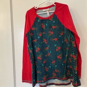 Matilda Jane 435 Jingle Bell Rock Holiday Raglan Long Sleeve Christmas Holiday